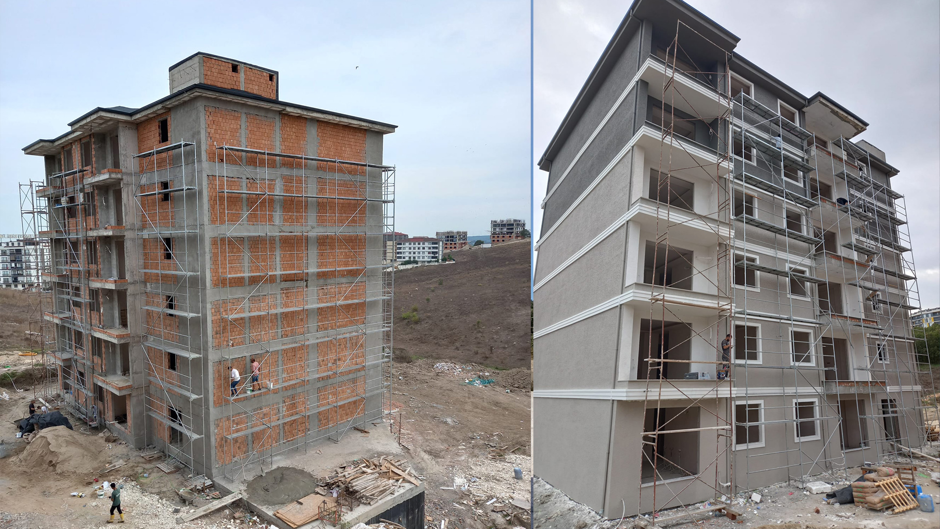 Çerkezköy 1.Blok İnşaat Projesi